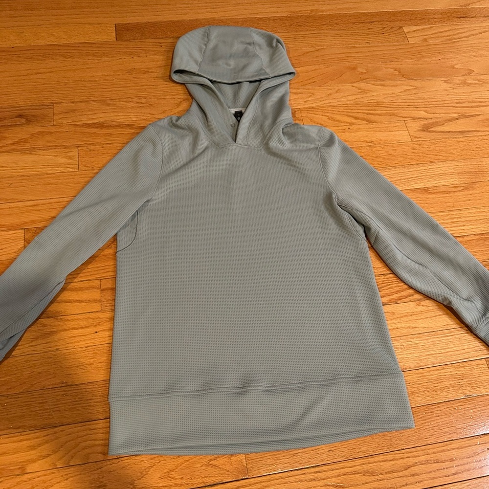 Men's Gray Hooded Sweater never worn size XS